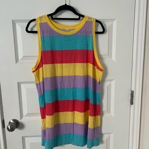 Torrid Multicolor Striped Top